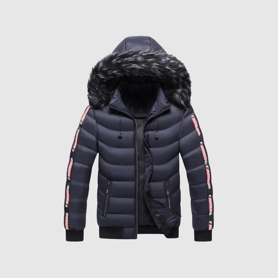 Marek – Veste d'hiver en duvet avec capuche