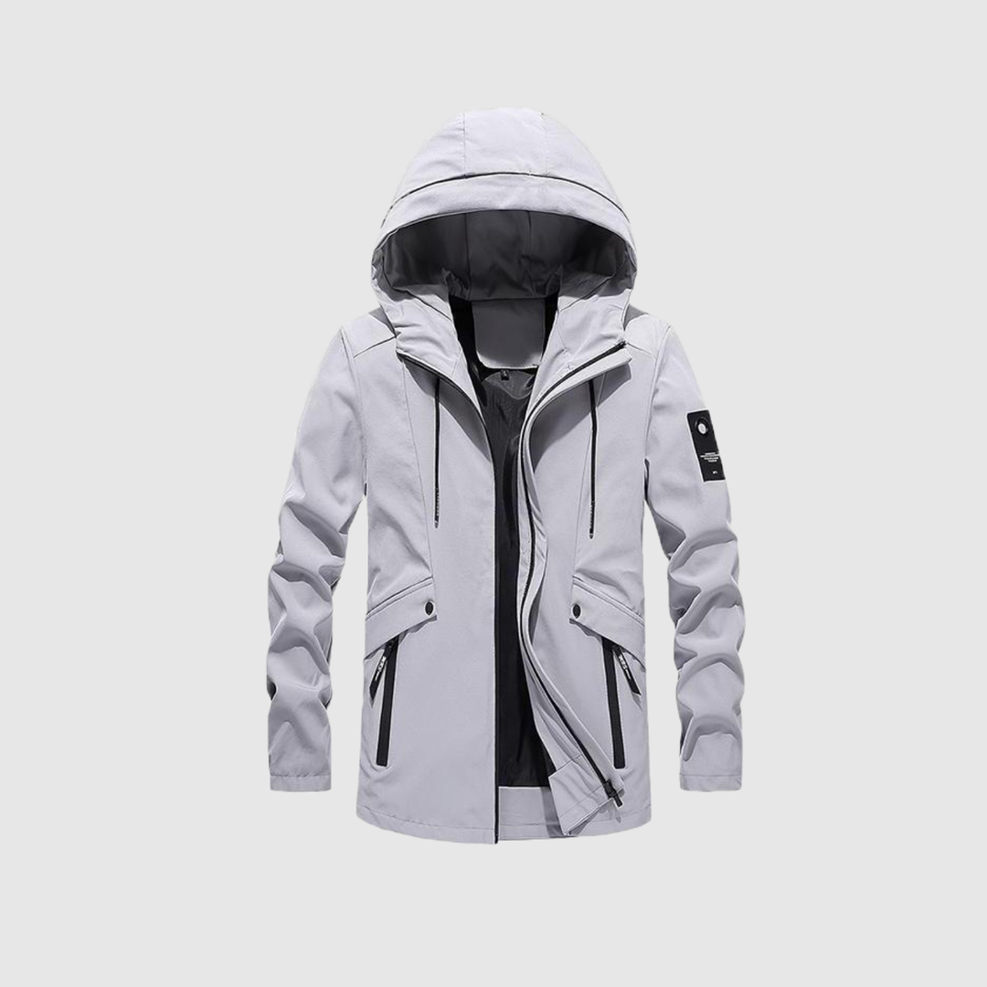 Marek – Veste imperméable coupe-vent avec capuche
