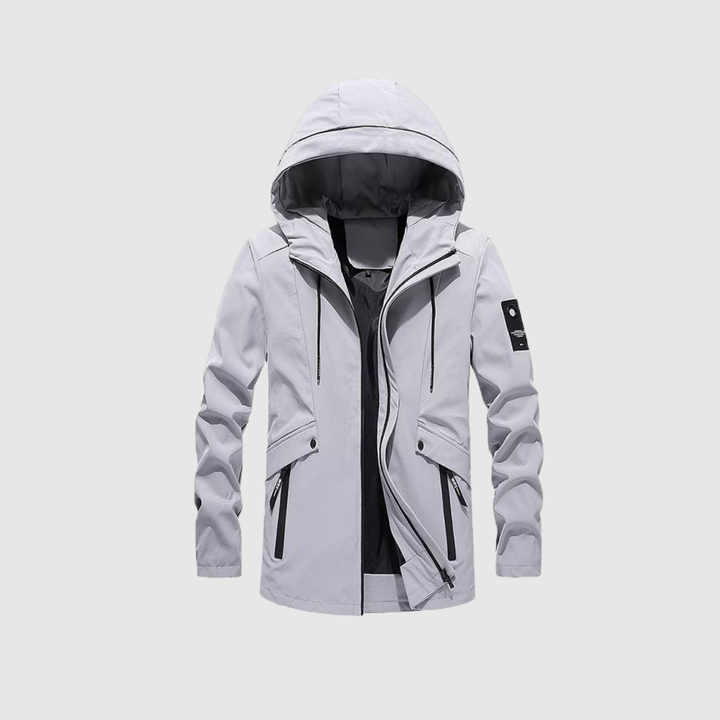 Marek – Veste imperméable coupe-vent avec capuche