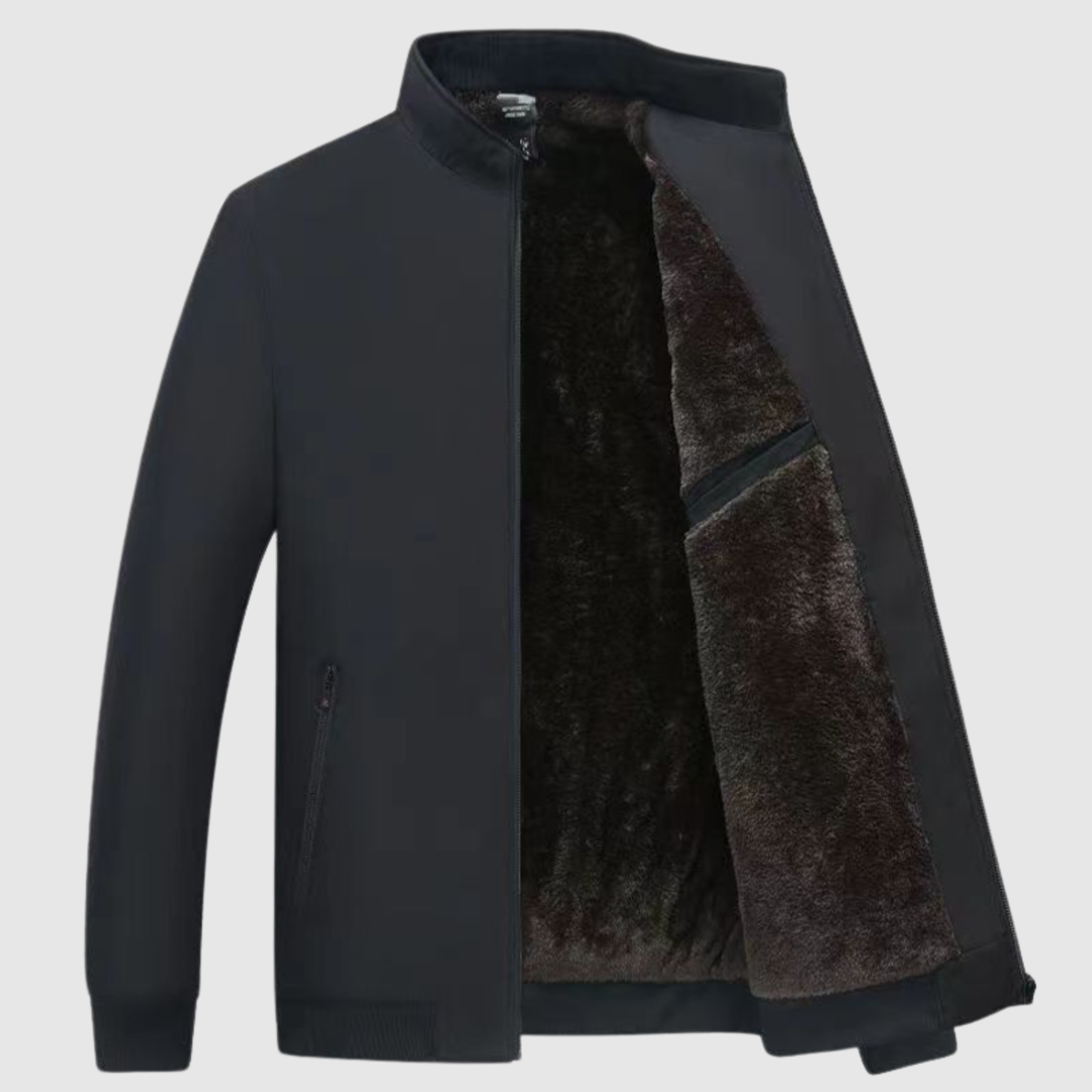 Šimon - Veste d'hiver pour homme de type "bomber" avec doublure douce