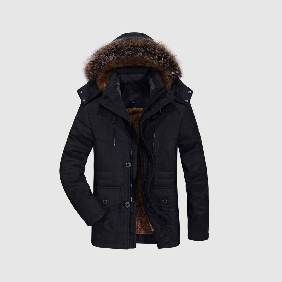 Marek – Veste d'hiver Nordic Parka avec isolation synthétique
