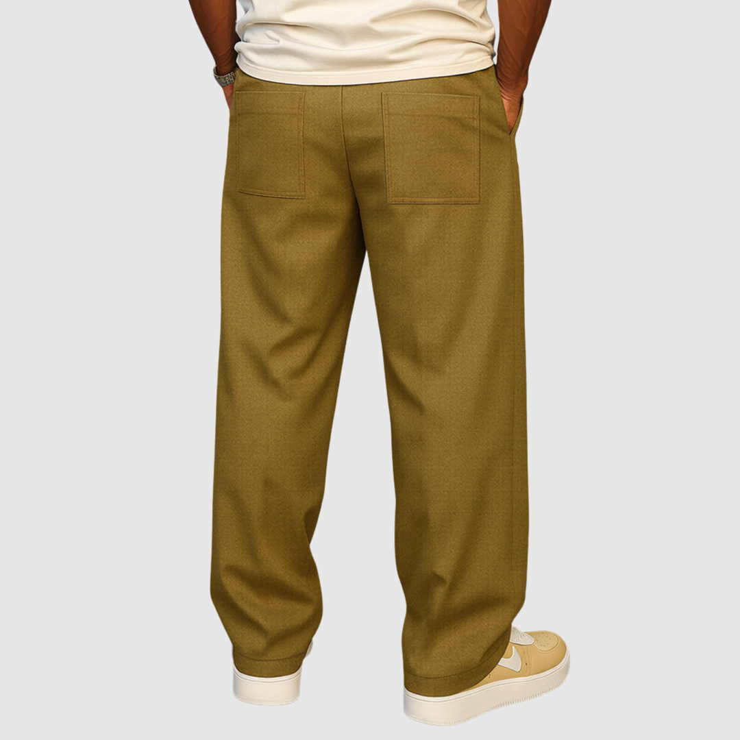 Leo - Pantalon décontracté avec cordon à la taille
