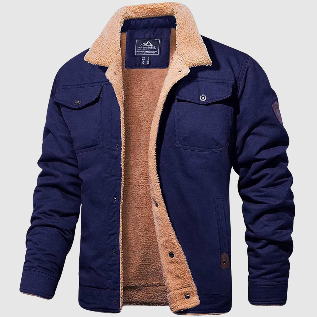 Marek - Vestes pour hommes chaudes avec doublure en peluche