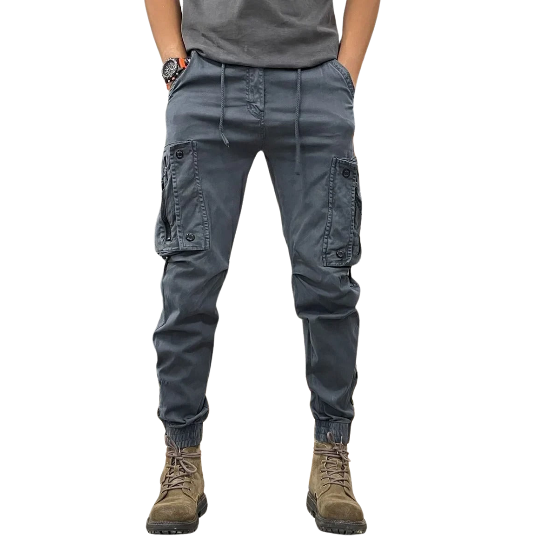 Leo – Pantalon cargo avec poches et sans poches