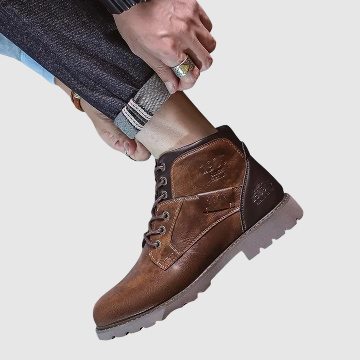 Oskar - Bottes d'hiver classiques avec semelle antidérapante