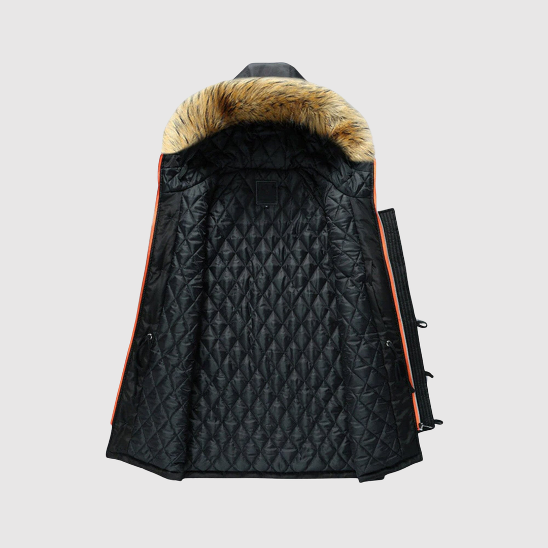 Marek – Parka d'hiver avec capuche et doublure chaude