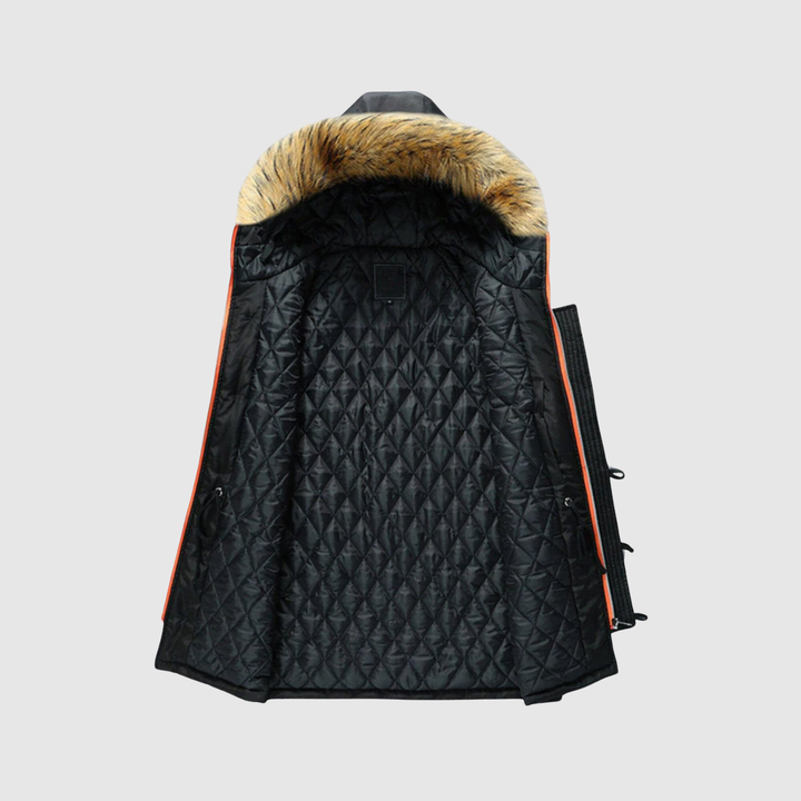 Marek – Parka d'hiver avec capuche et doublure chaude
