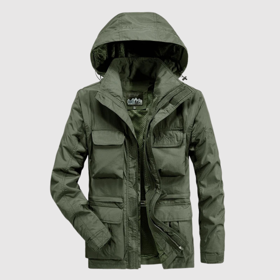 Marek – Veste d'hiver imperméable avec doublure chaude