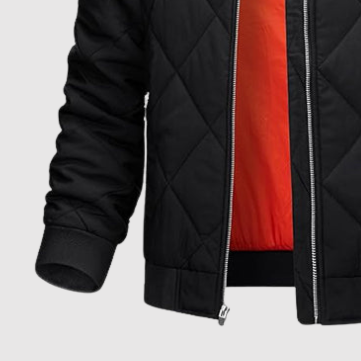 Šimon – Veste matelassée au design moderne et à la doublure contrastée