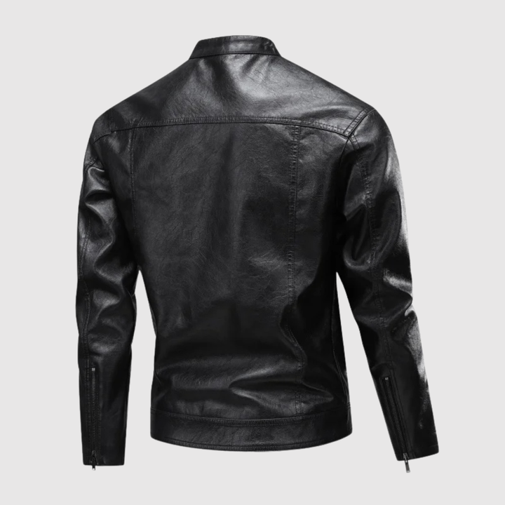 Dorian – Veste en cuir au design classique