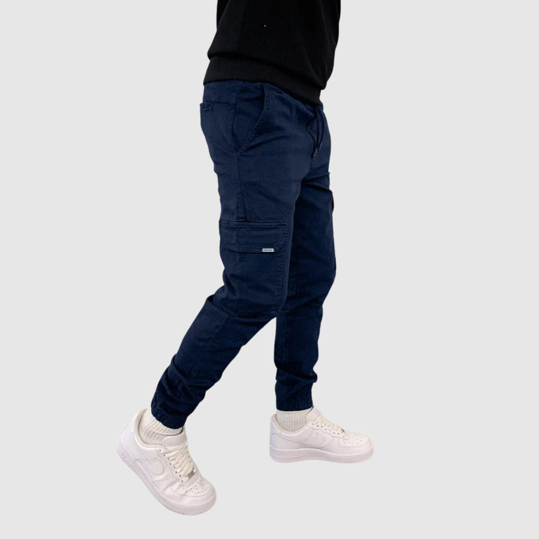 Leo - Pantalons cargo joggers stylés et pratiques