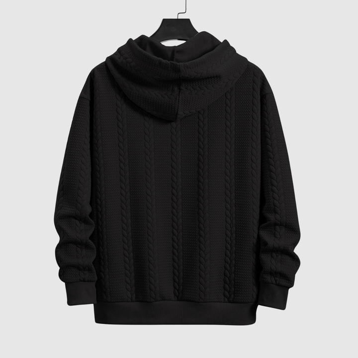 Daniel – Sweat-shirt avec tricot texturé
