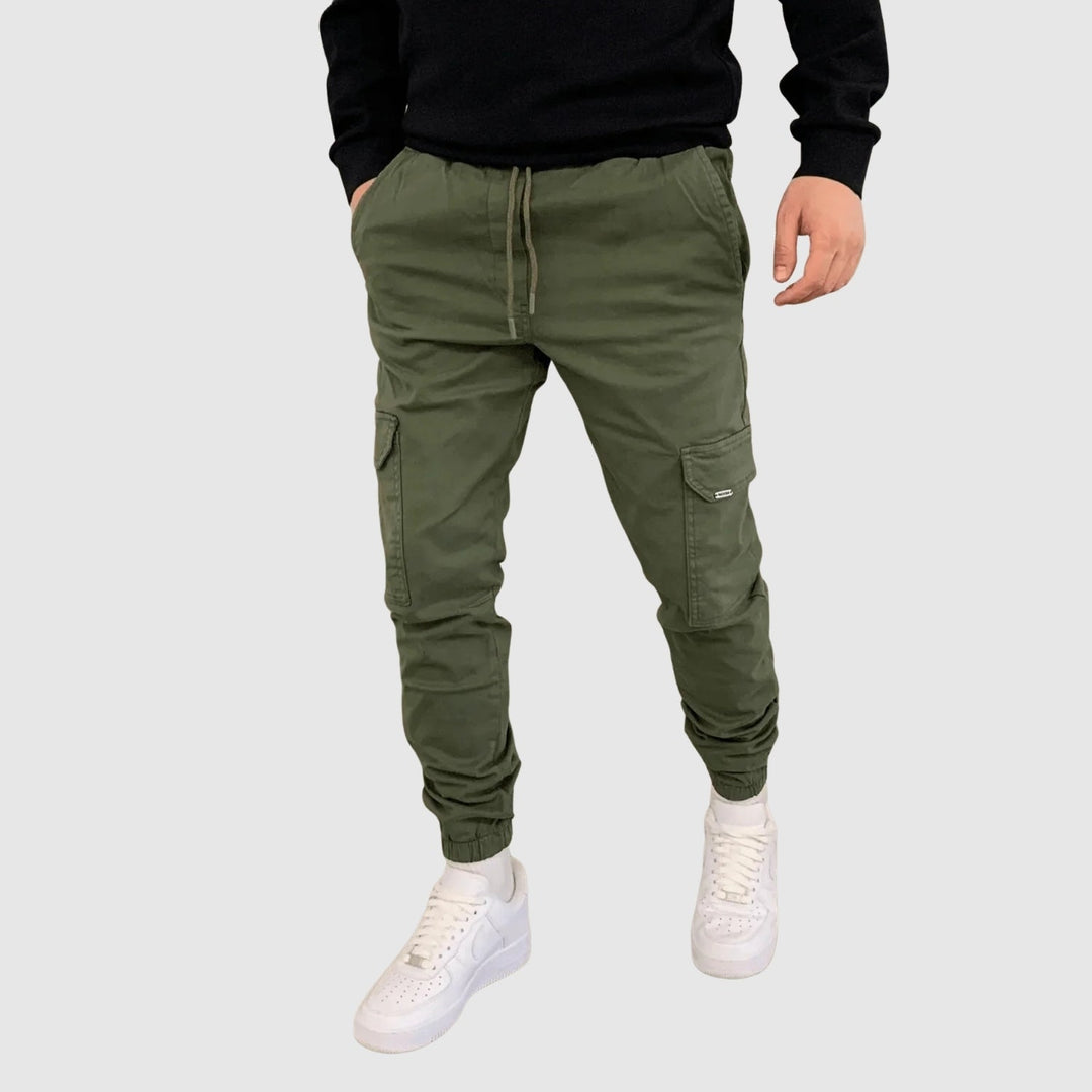 Leo - Pantalons cargo joggers stylés et pratiques