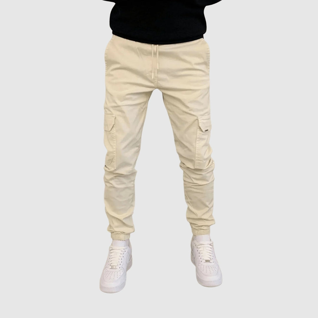 Leo - Pantalons cargo joggers stylés et pratiques
