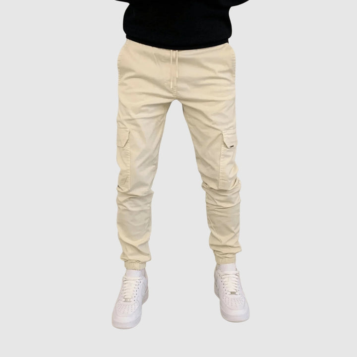 Leo - Pantalons cargo joggers stylés et pratiques