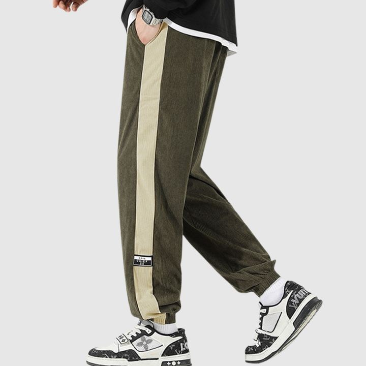 Mathis – Pantalon de sport avec des bandes contrastées