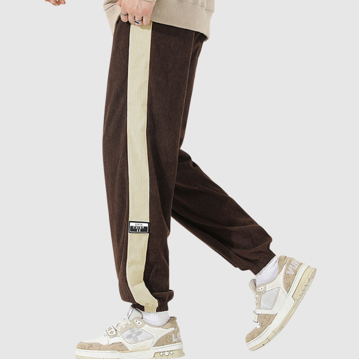 Mathis – Pantalon de sport avec des bandes contrastées