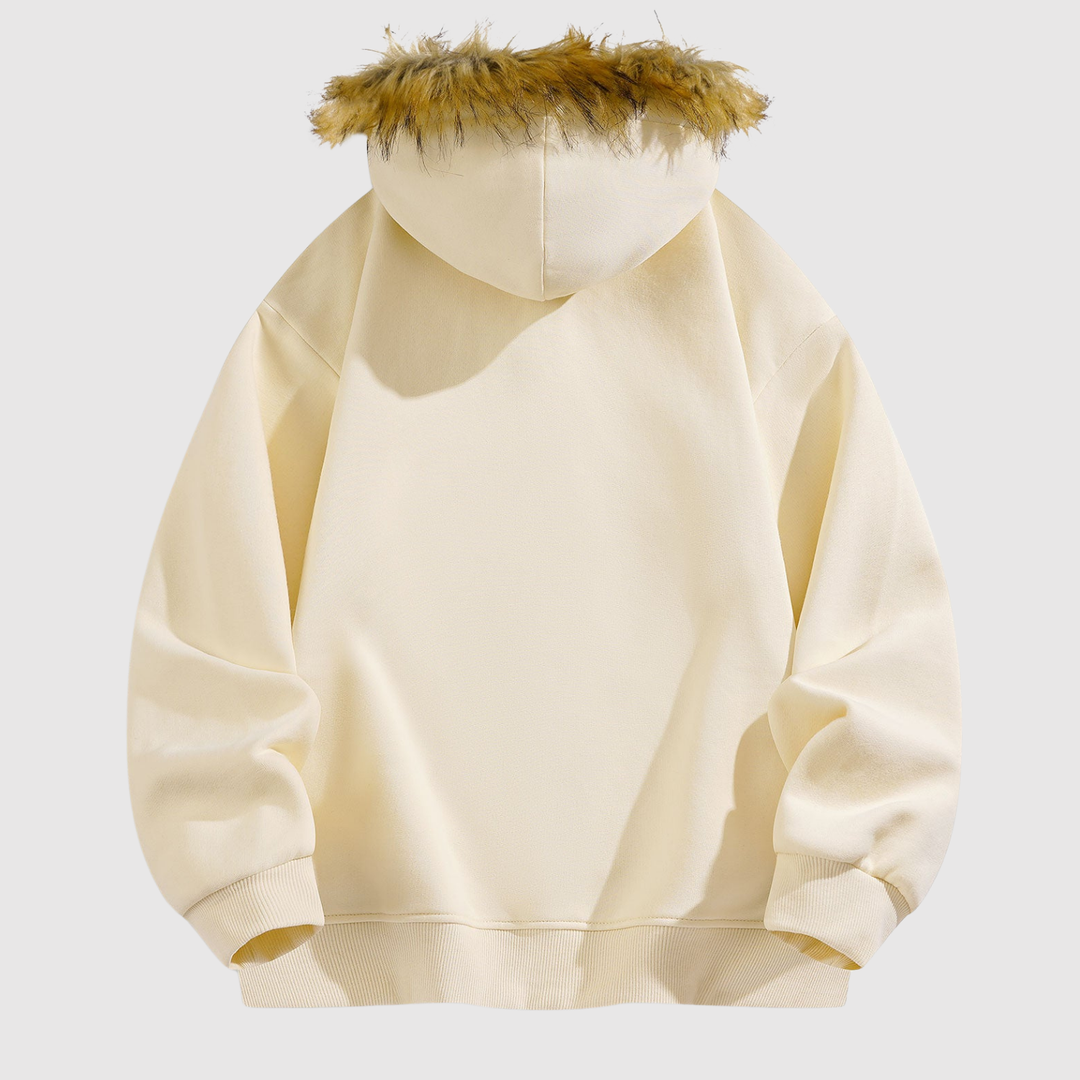 Šimon - Sweat à capuche en fourrure