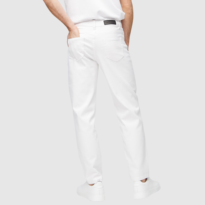 Bruno - Jeans de coupe classique en blanc