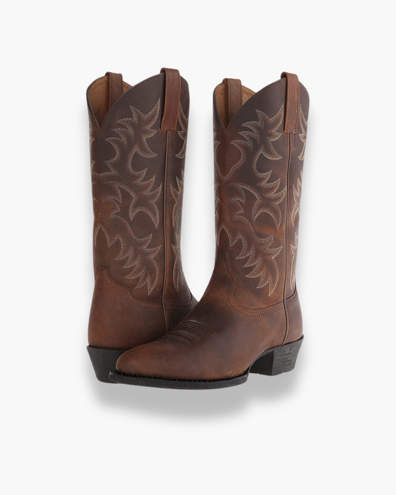 Mathilde - Bottes Western Hautes Élégantes Et Stylées Femme