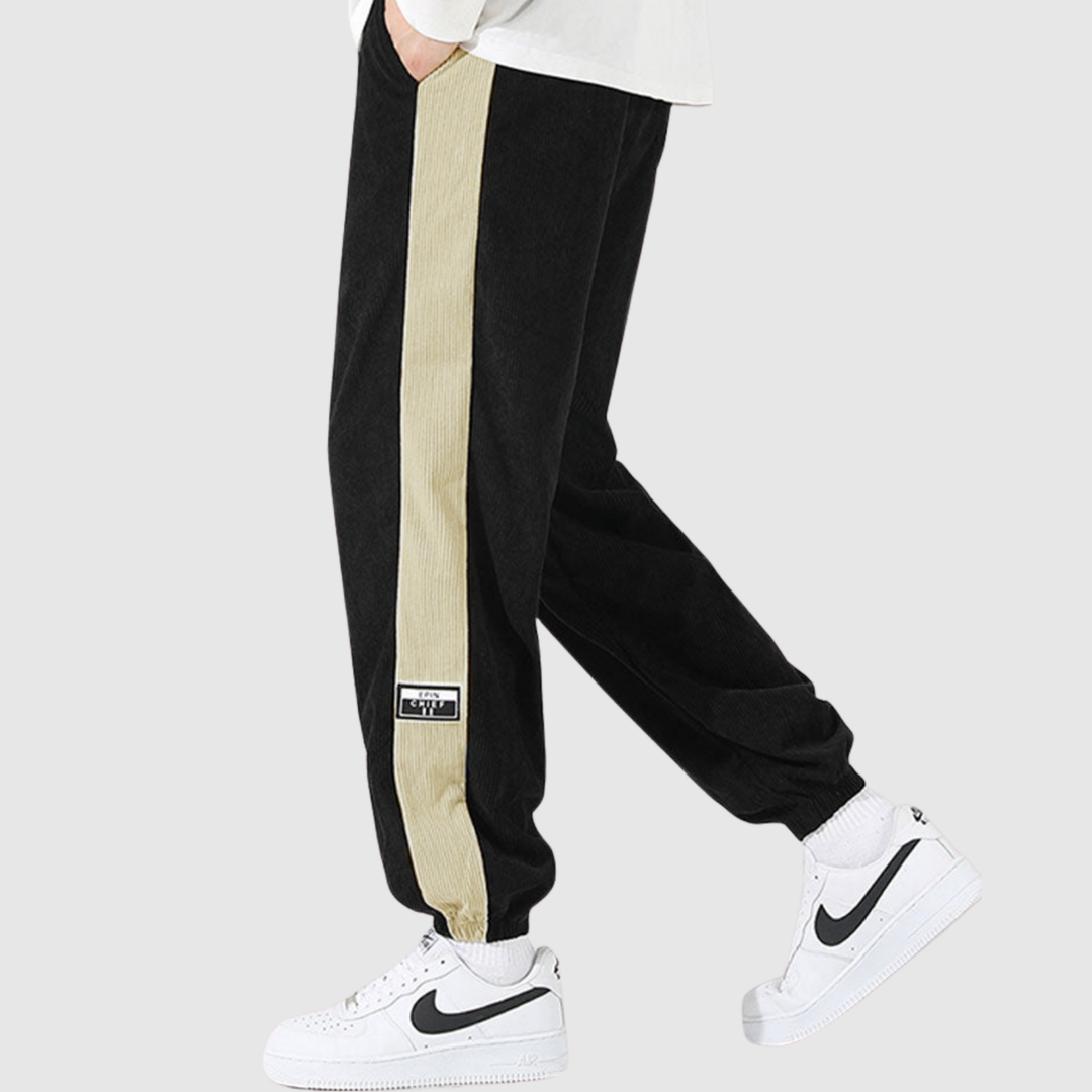 Mathis – Pantalon de sport avec des bandes contrastées