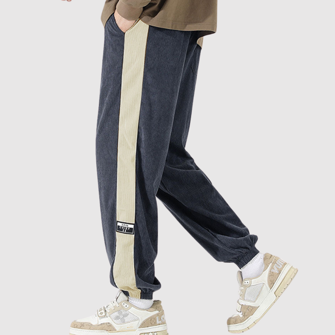 Mathis – Pantalon de sport avec des bandes contrastées