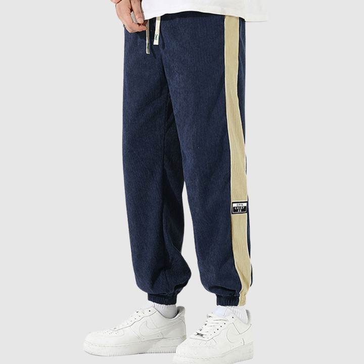 Mathis – Pantalon de sport avec des bandes contrastées