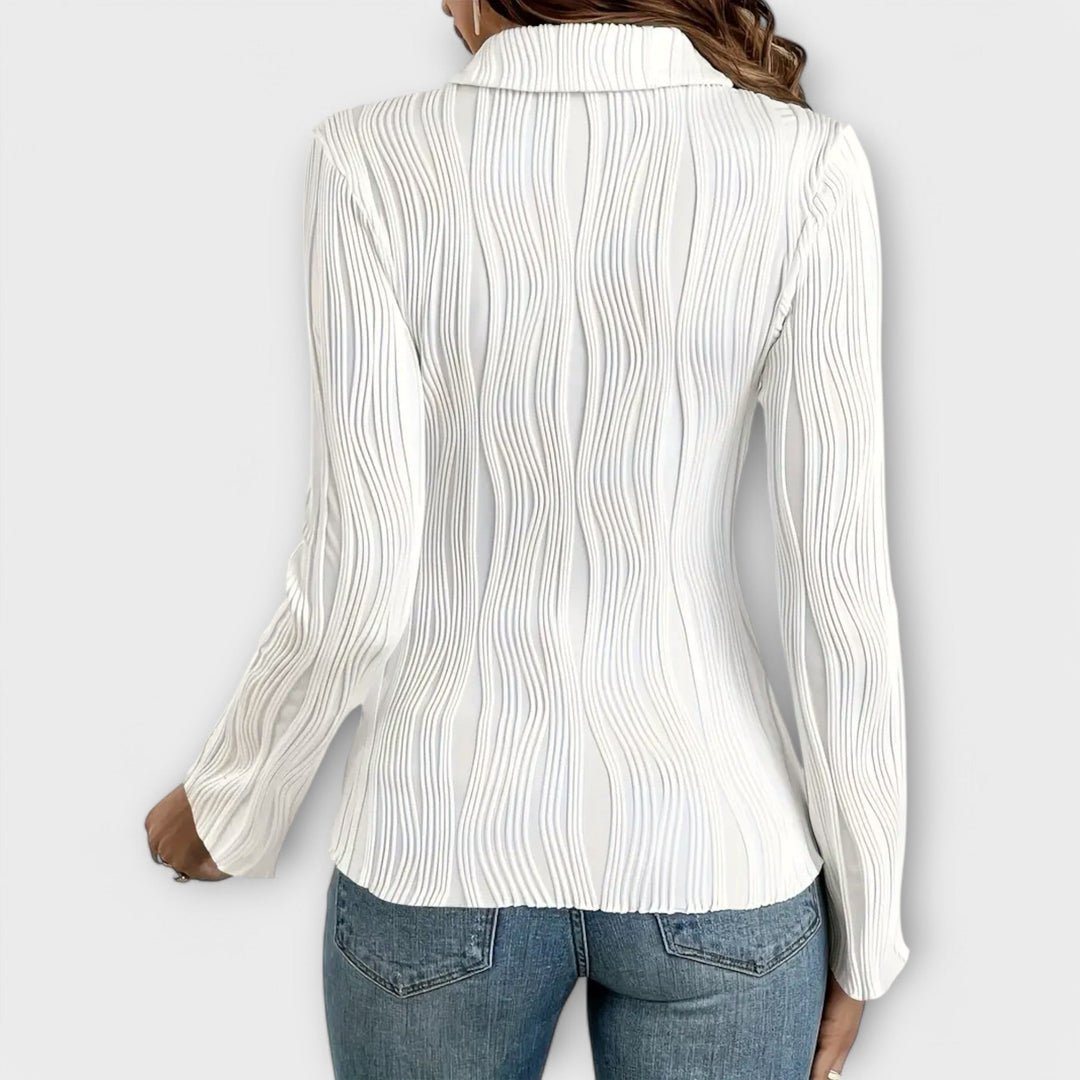 Natália - Blouse à manches longues