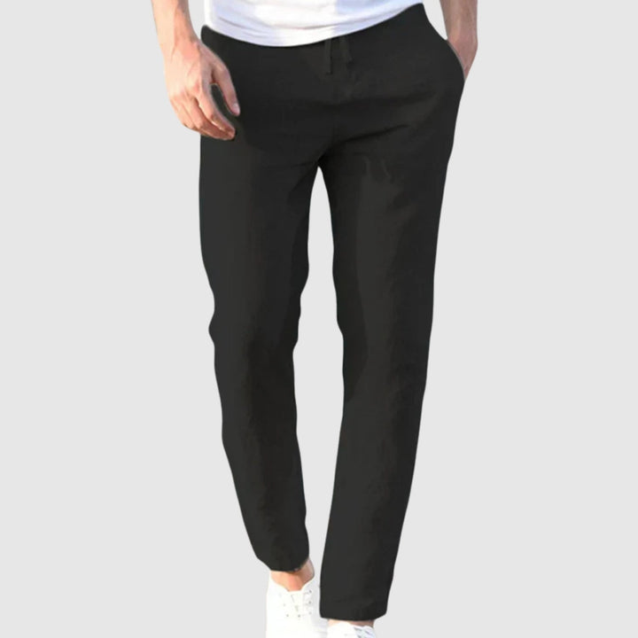 Leo - Pantalon en lin léger et stylé pour hommes