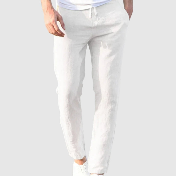 Leo - Pantalon en lin léger et stylé pour hommes