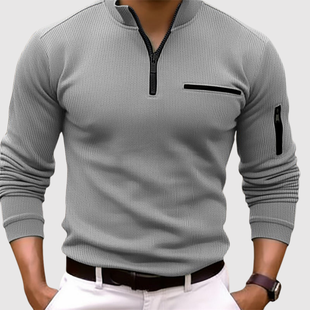 Lucas - Sweat à capuche moderne pour homme avec manches longues