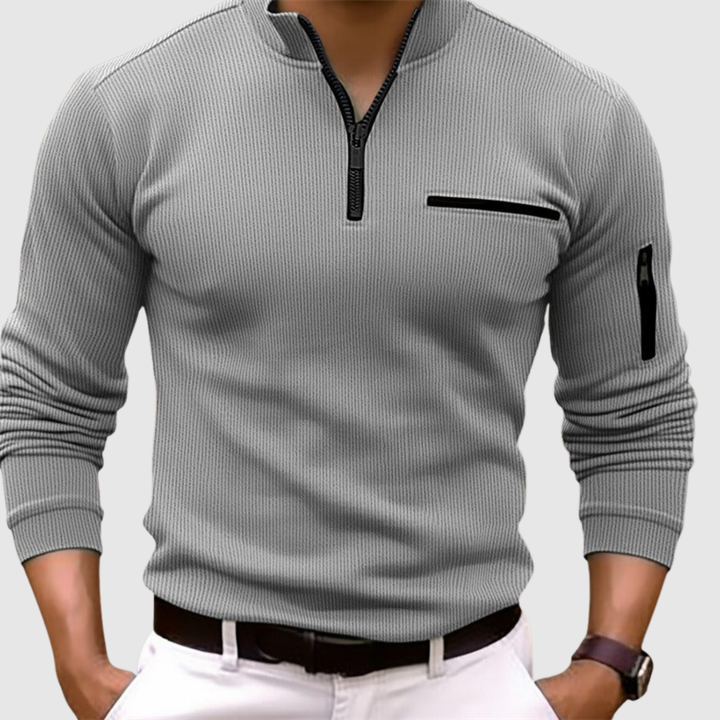 Lucas - Sweat à capuche moderne pour homme avec manches longues
