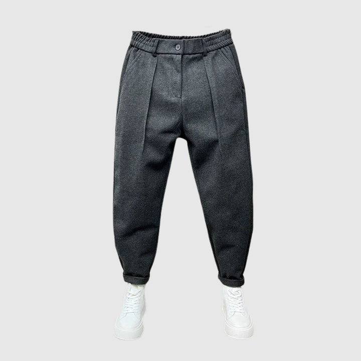 Leo - Pantalons élégants avec un motif mélangé