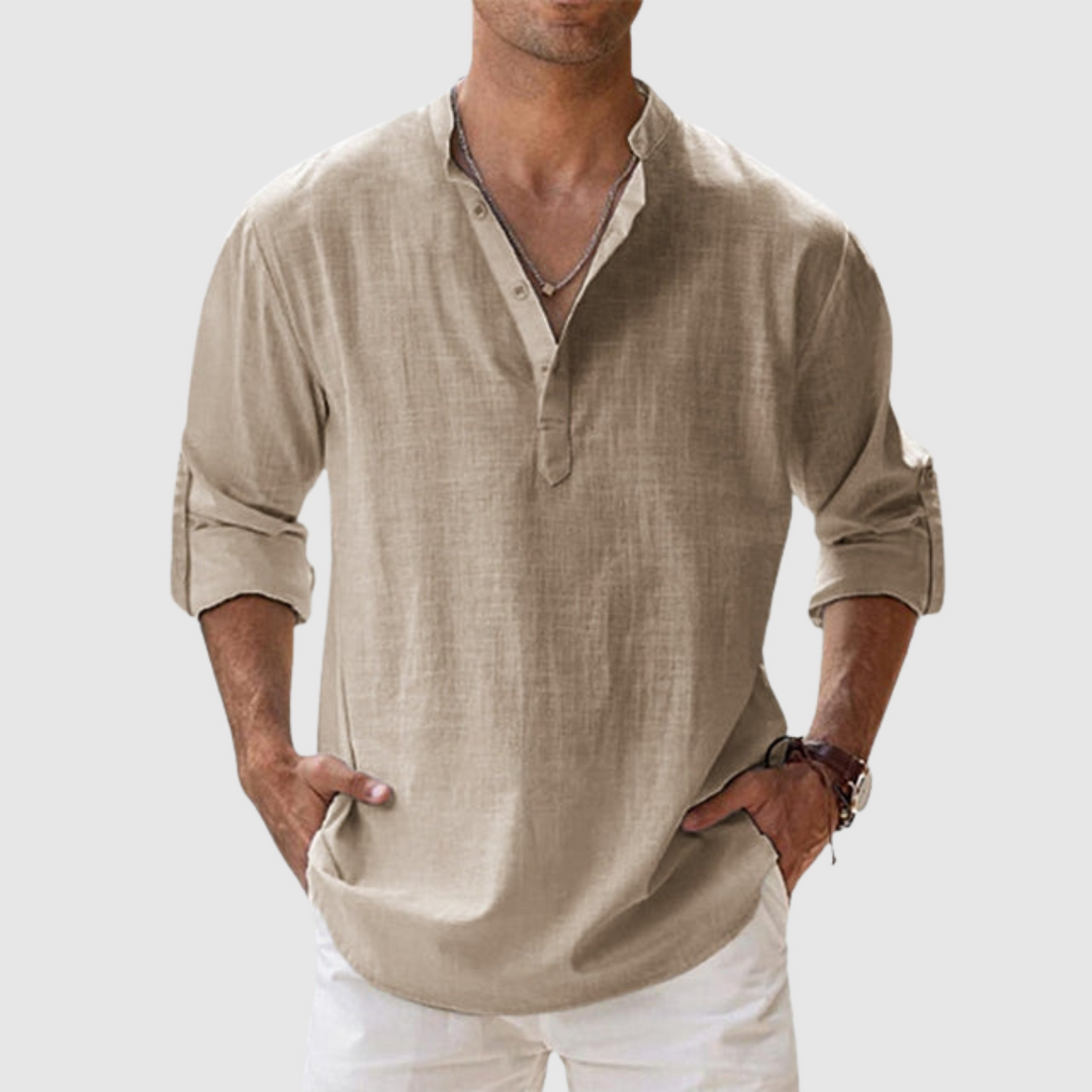 Lucas – Chemise en lin aérienne