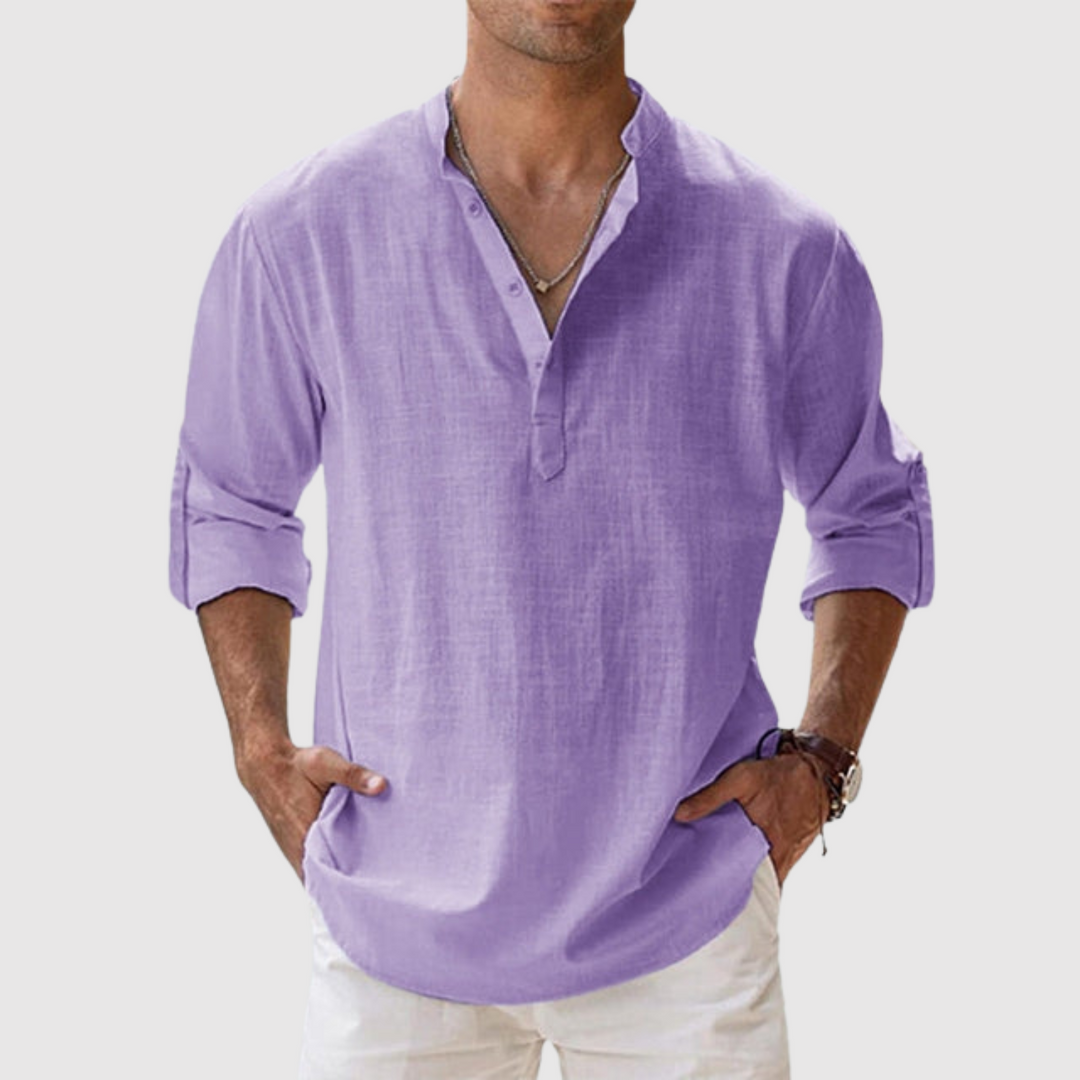 Lucas – Chemise en lin aérienne