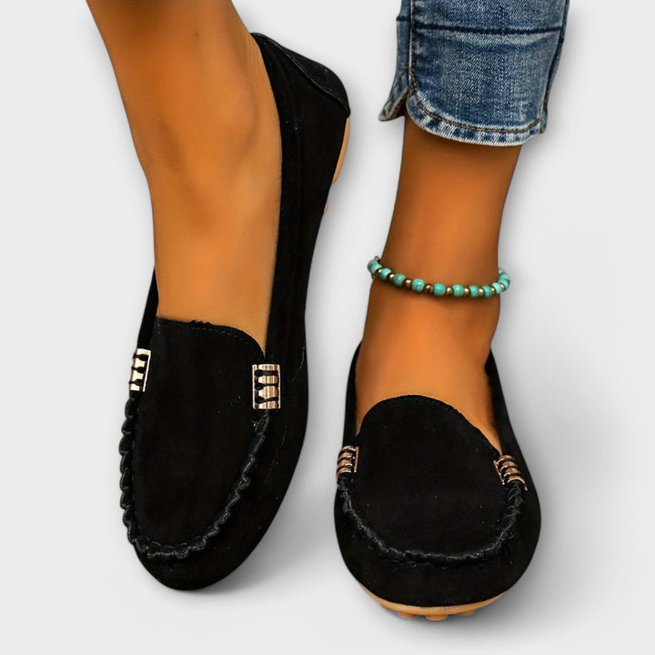 Bertlinde - Mocassins turquoise
