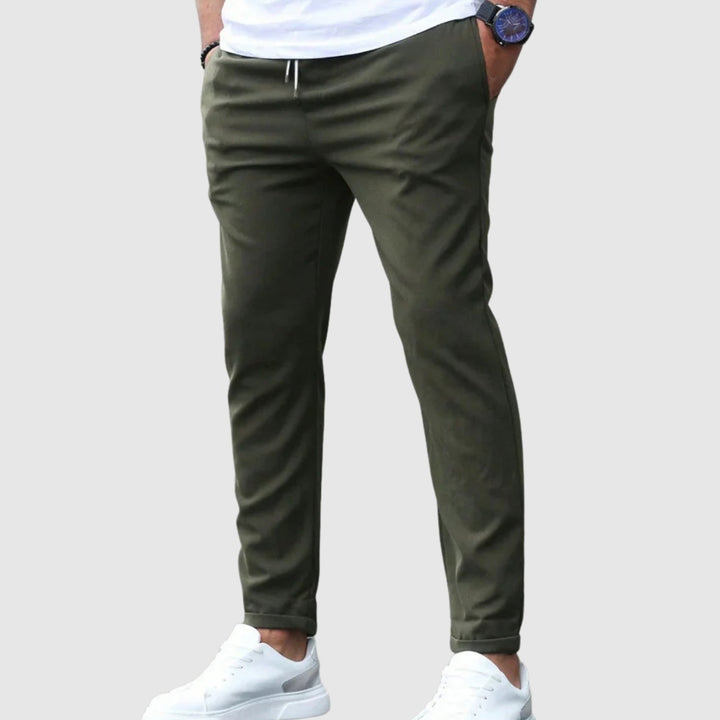 Leo – Pantalons confortables en matériau élastique de haute qualité