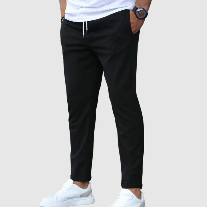 Leo – Pantalons confortables en matériau élastique de haute qualité
