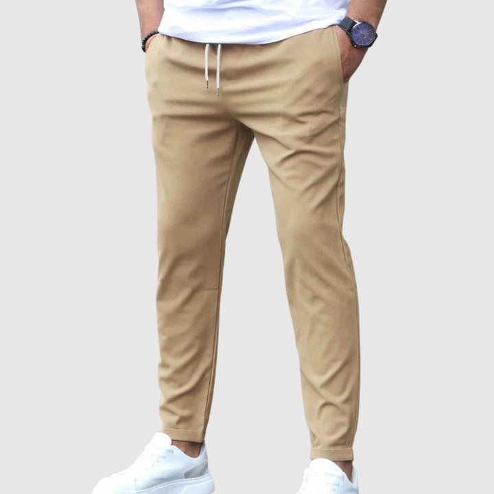 Leo – Pantalons confortables en matériau élastique de haute qualité