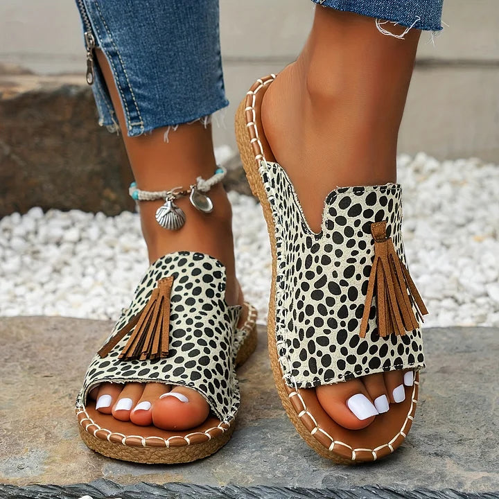Leena - Sandales Orthopédiques Plates Confortables
