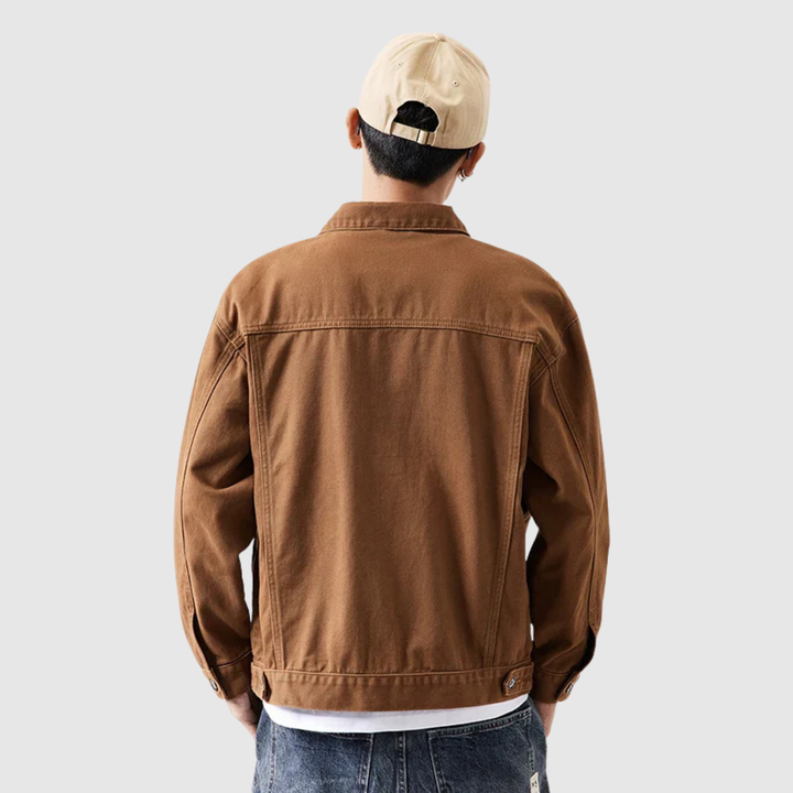 Šimon – Héritage de la veste de style tracker en twill