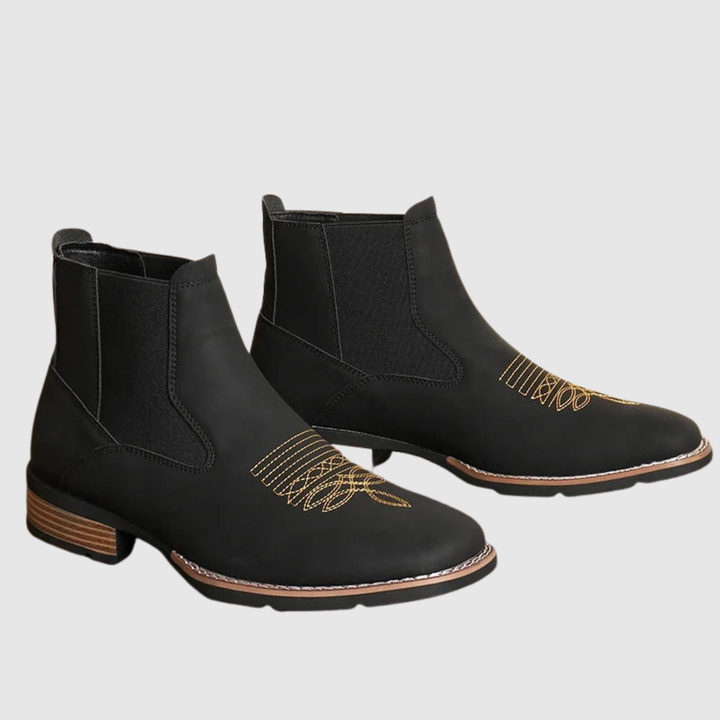 Oskar – Bottines Chelsea avec des détails brodés