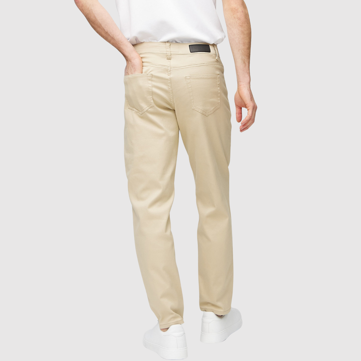 Bruno - Jeans coupe normale en beige