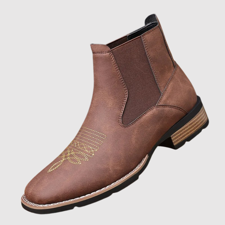 Oskar – Bottines Chelsea avec des détails brodés