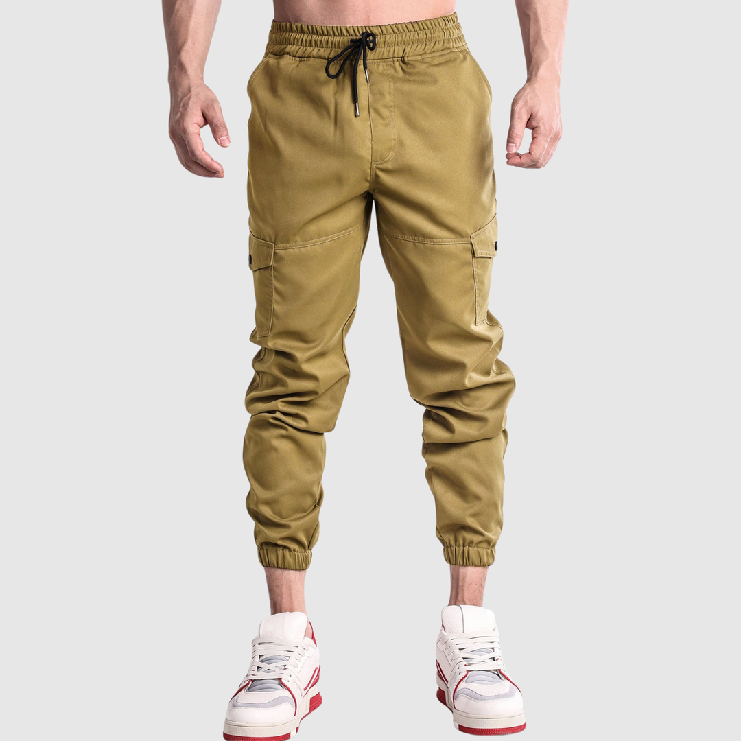 Leo – Pantalon cargo au style fonctionnel
