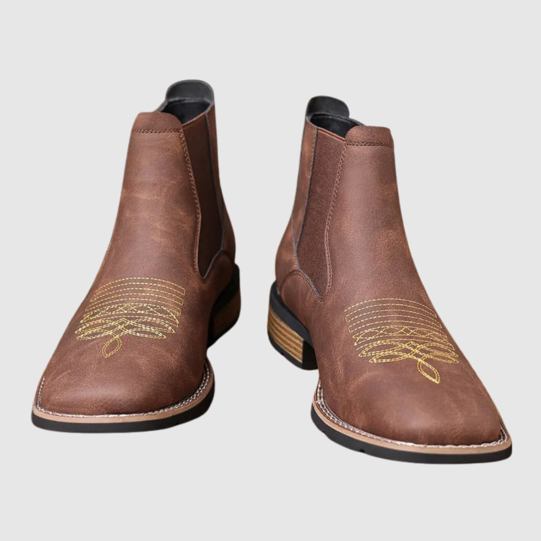 Oskar – Bottines Chelsea avec des détails brodés
