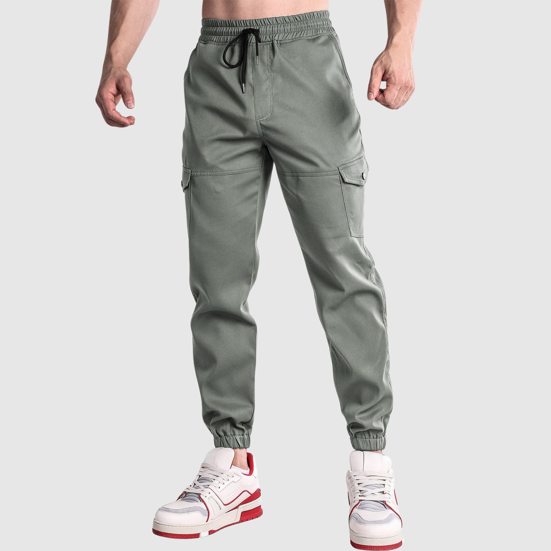 Leo – Pantalon cargo au style fonctionnel