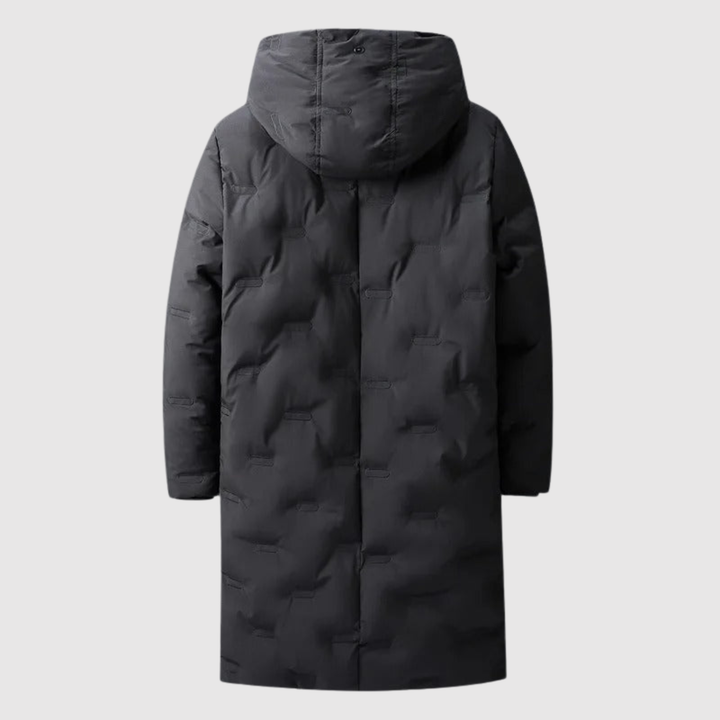 Marek – Long manteau d'hiver avec doublure thermique
