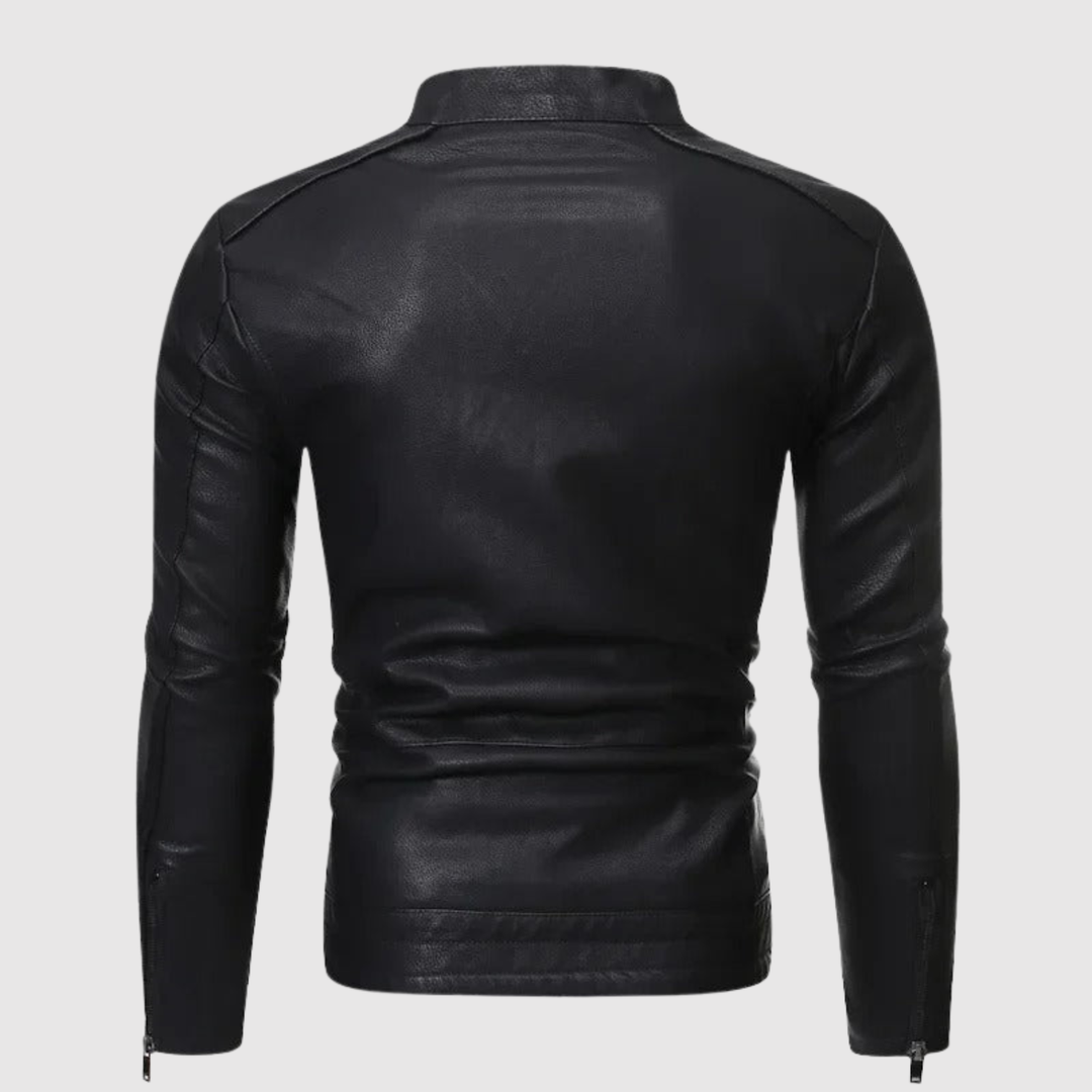 Dorian – Veste en cuir moderne au design épuré