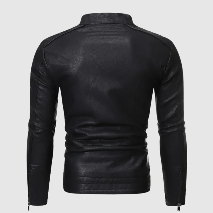 Dorian – Veste en cuir moderne au design épuré